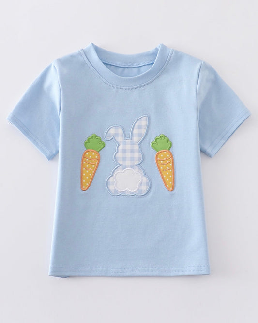 Boy Bunny and Carrot Shirt