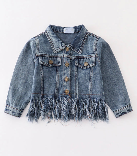 Girl Blue Jean Jacket