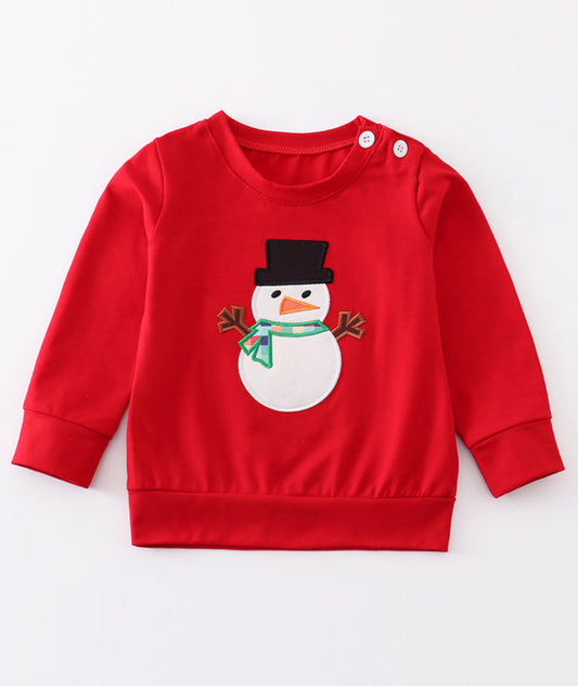 Boy Snowman Shirt