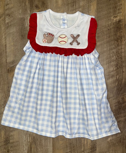 Girl Baseball Dress