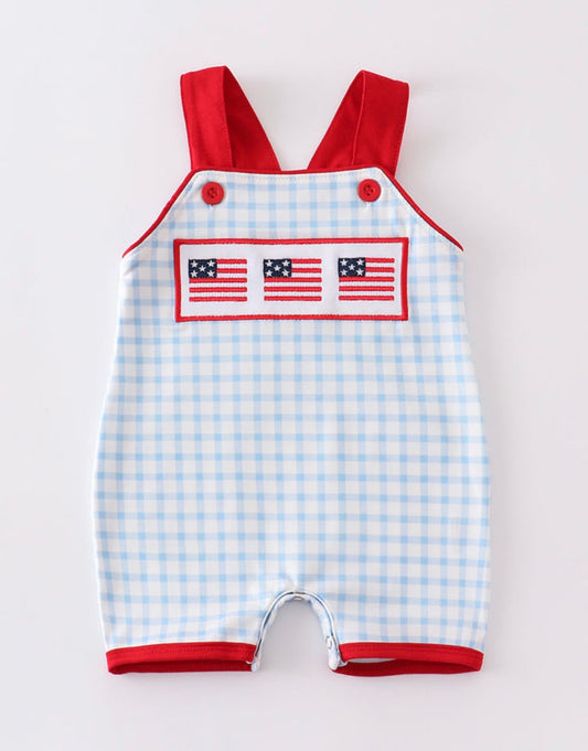 Boy Patriotic Romper