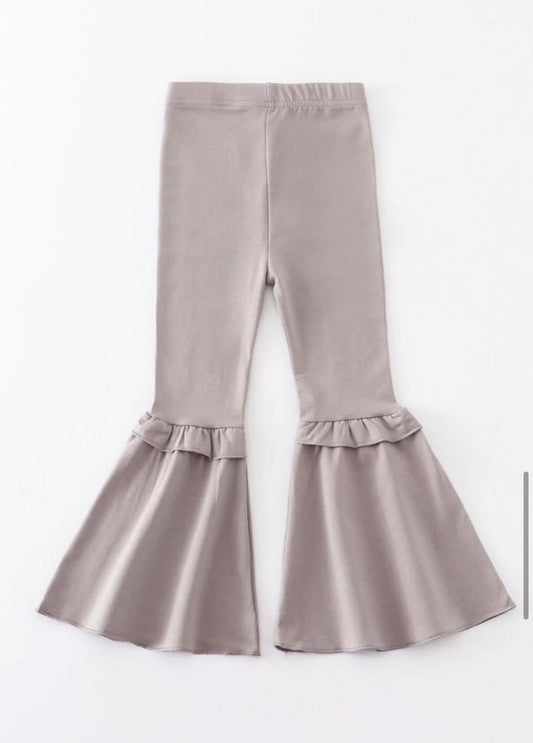 Girl Gray Flare Leggings