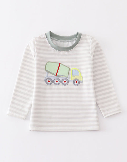 Boy Cement Truck Shirt