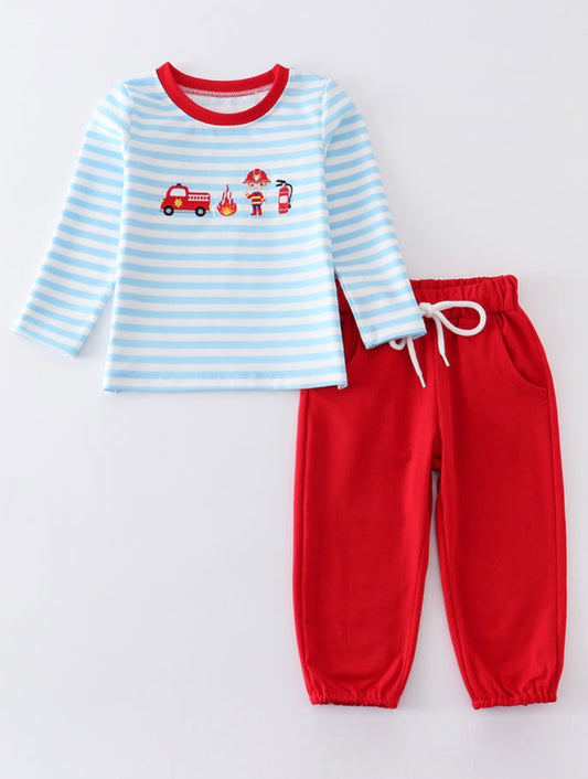 Boy Fireman Set